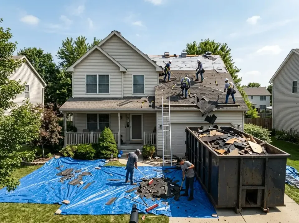 roof-replacement-debris-remova-004 — frequently asked questions, Cheapest Dumpster Rentals in Sugarmill Woods, FL